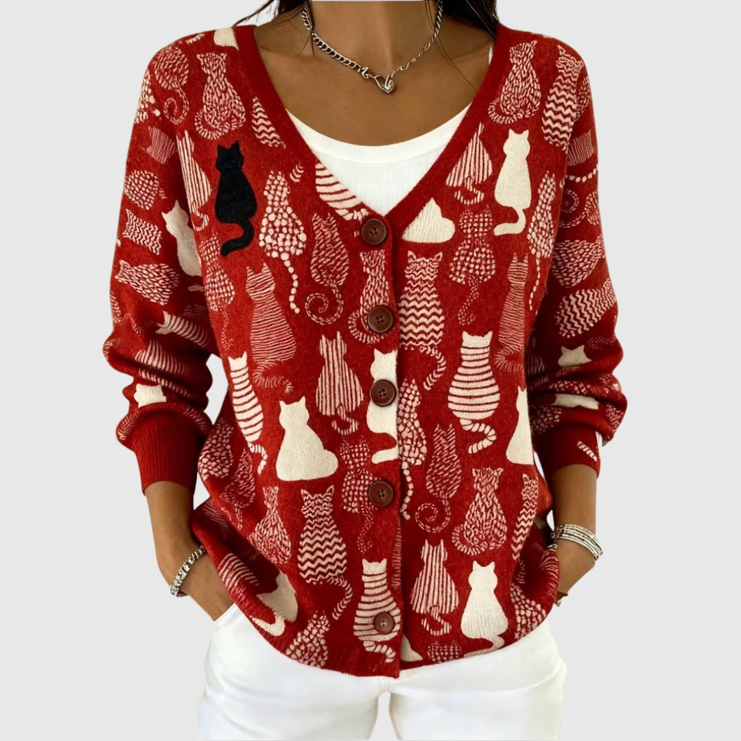 Vittoria | Cardigan en maille à boutons