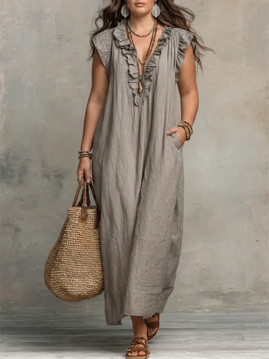 Cecilia | Robe longue – vue 5