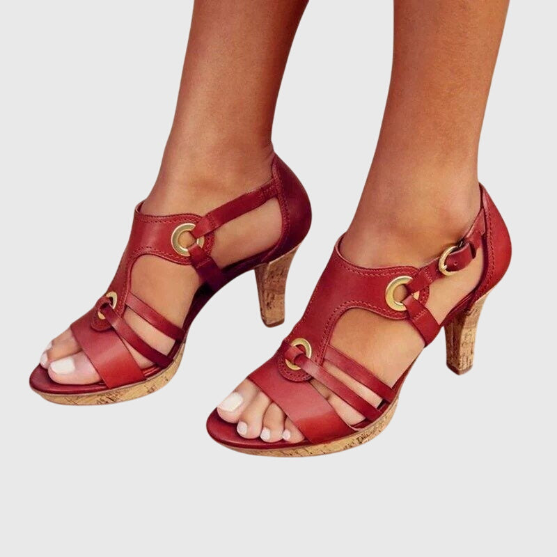 Carla | Sandales à talon confortables