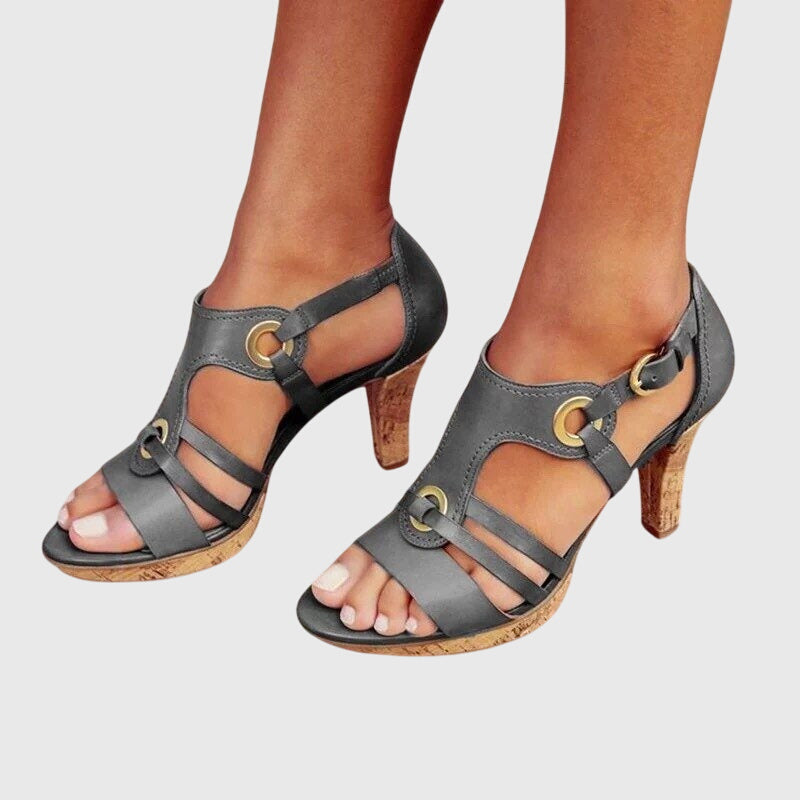 Carla | Sandales à talon confortables