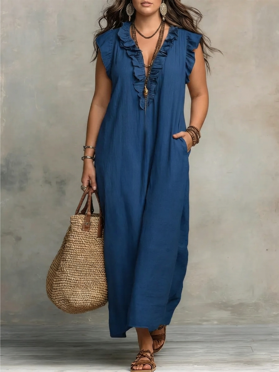 Cecilia | Robe longue – vue 9