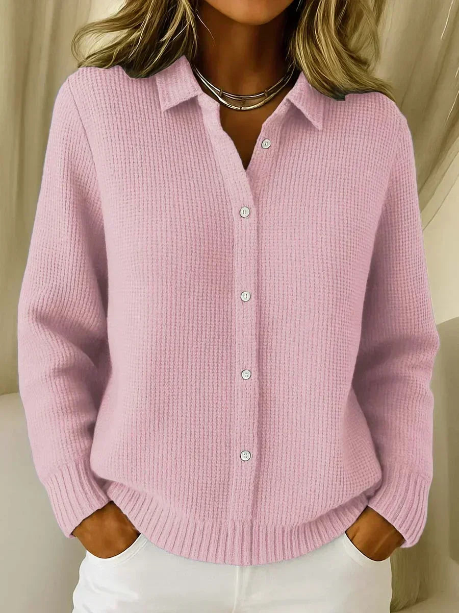 Carmela | Cardigan texturé à boutons