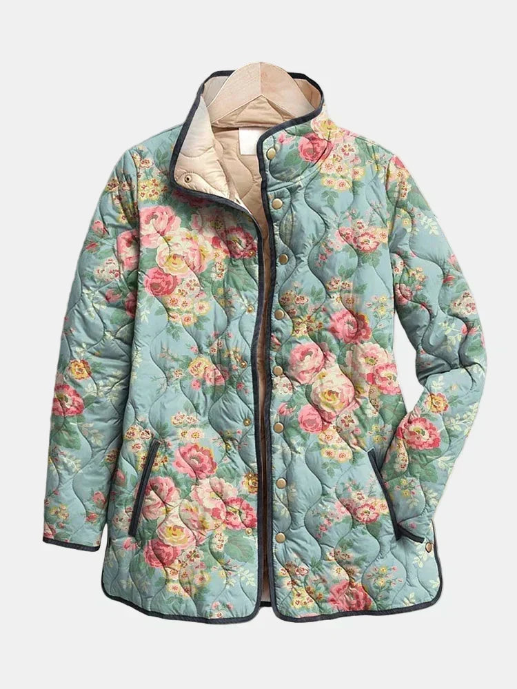 Teresa | Veste matelassée fleurie