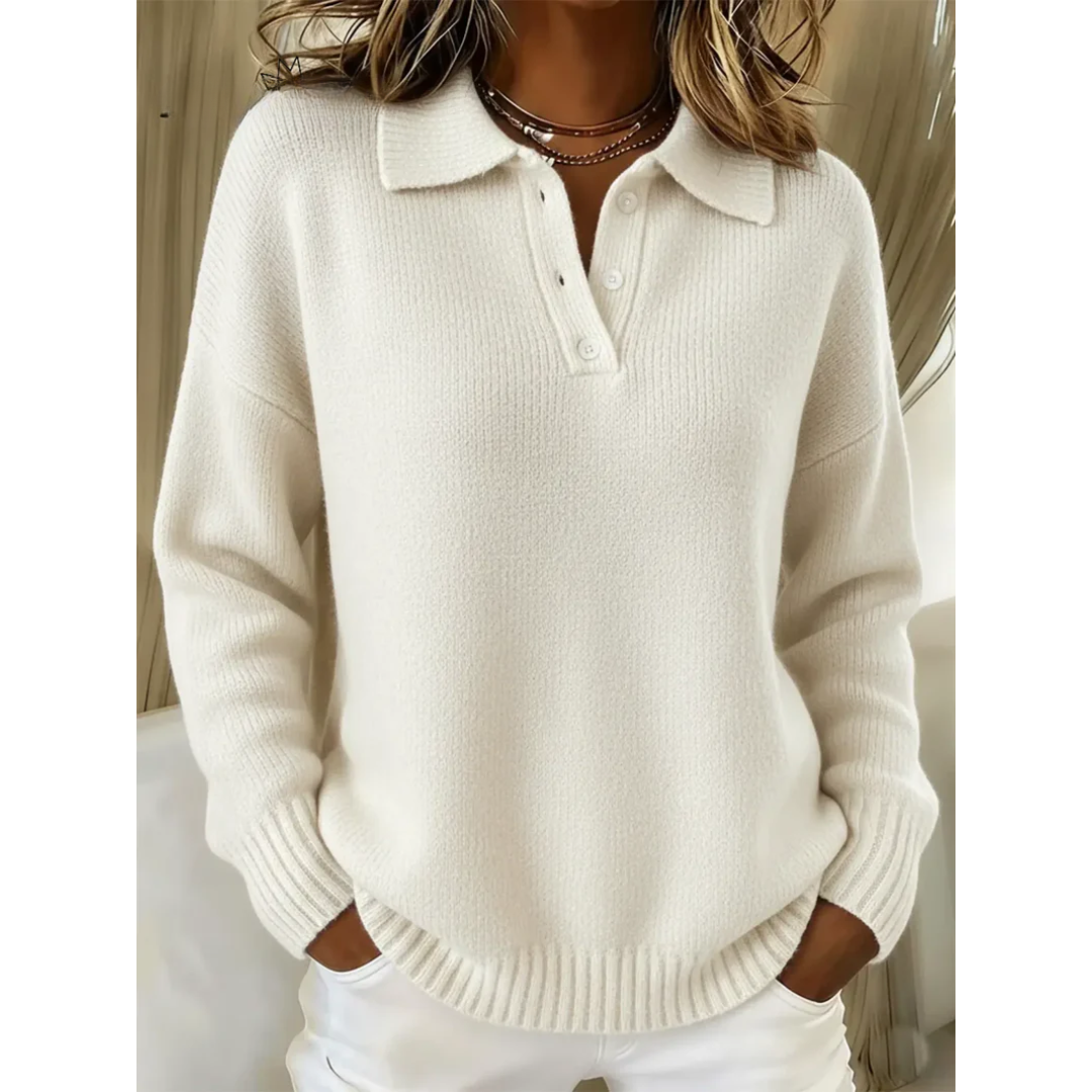 Marina | Pull polo doux