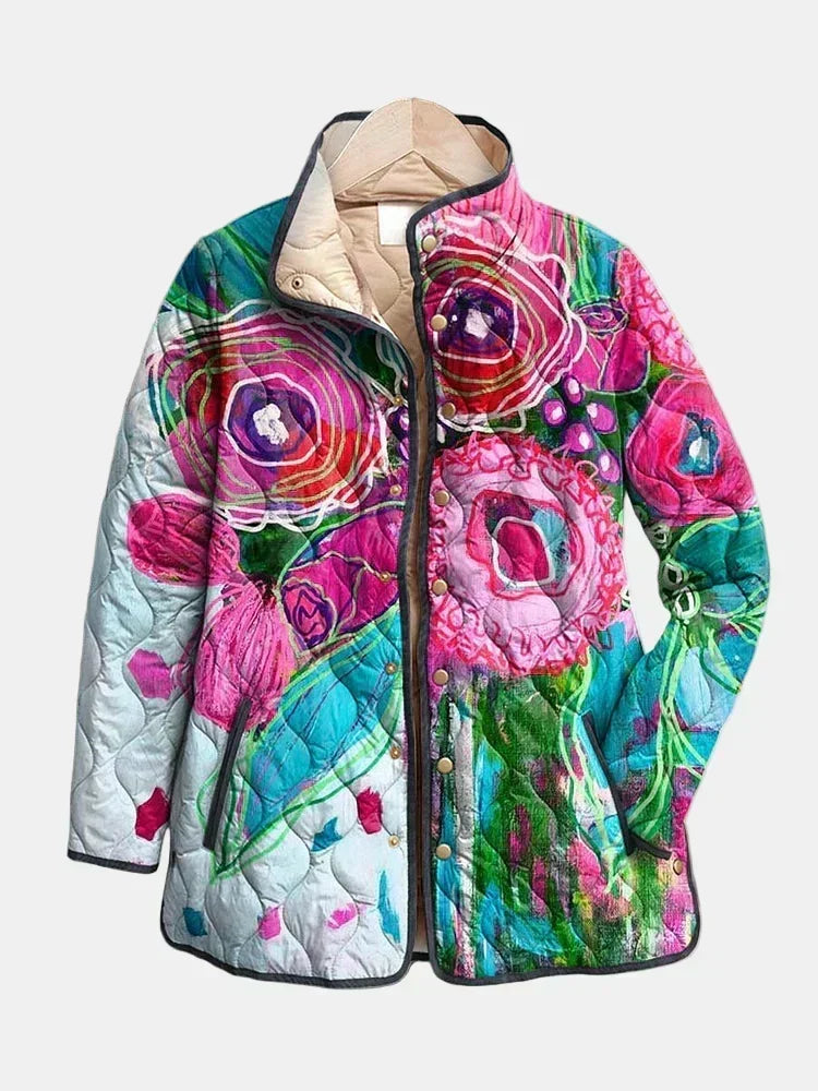 Ana | Veste à imprimé fleuri