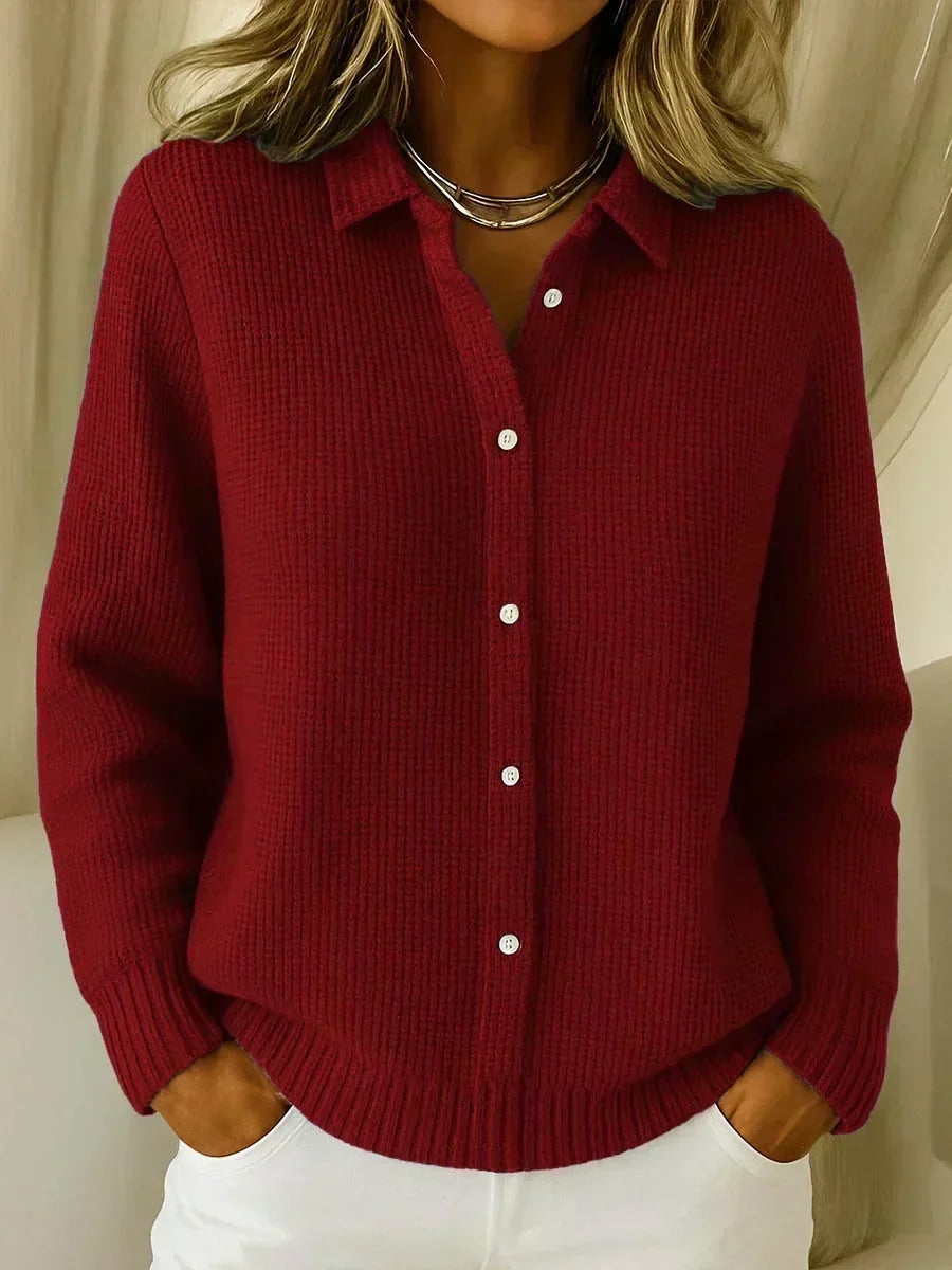 Carmela | Cardigan texturé à boutons