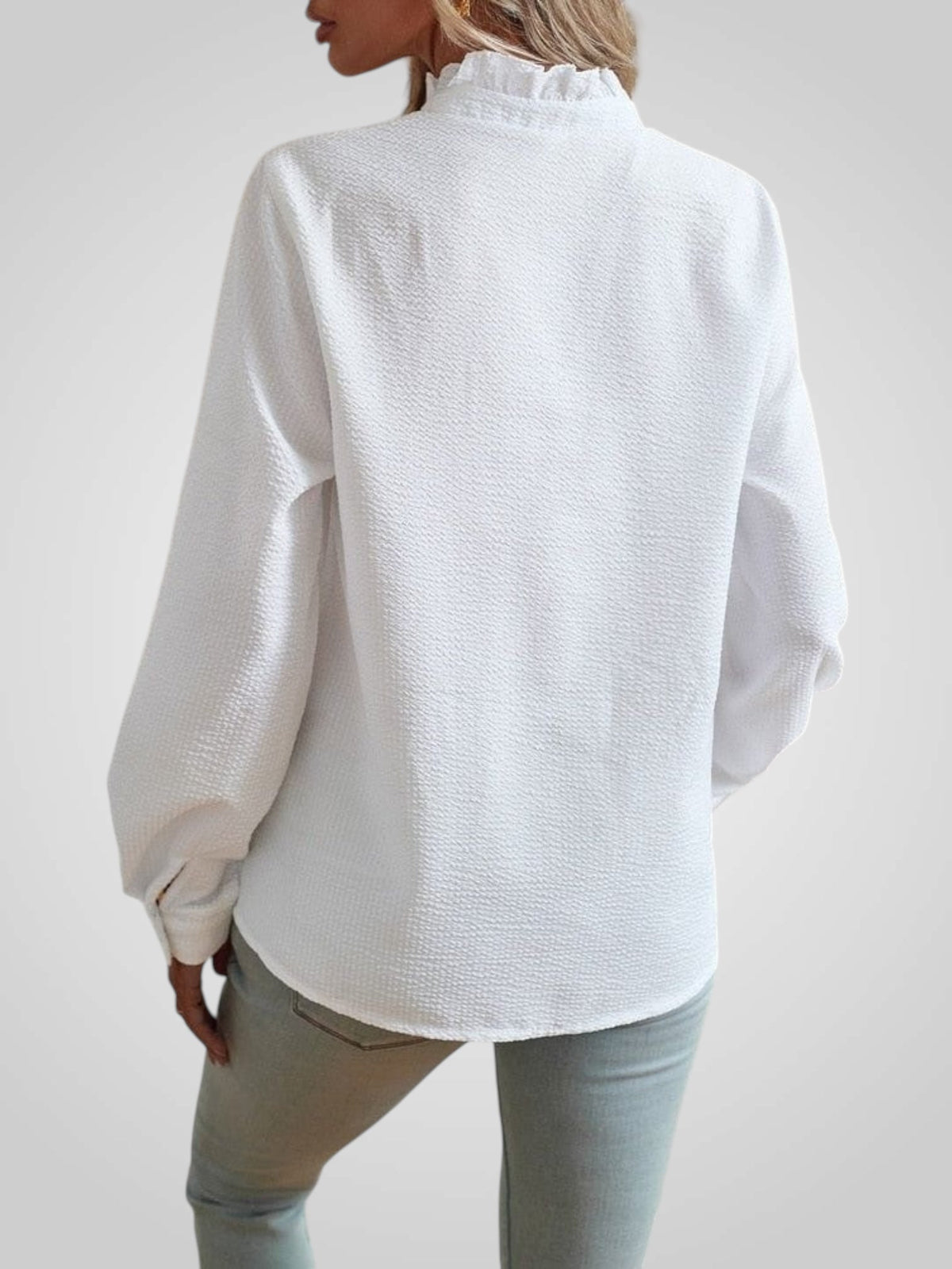 Eva | Blouse élégante - Blanc