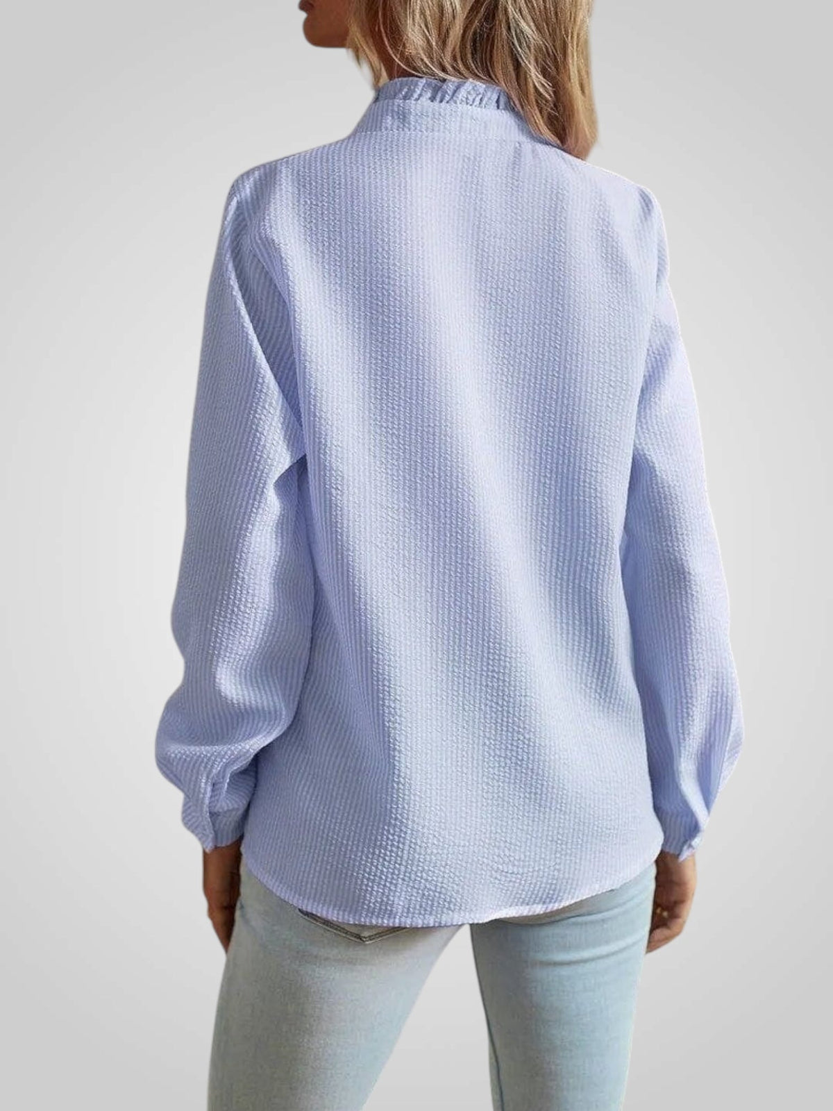Eva | Blouse élégante - Bleu