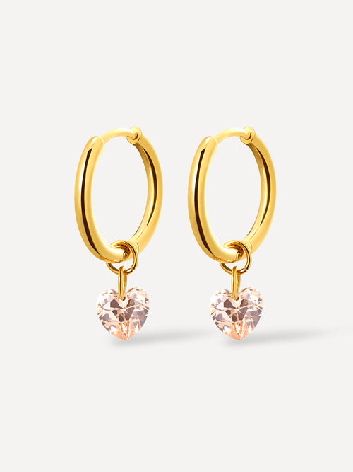 Boucles d’oreilles Cœur délicat