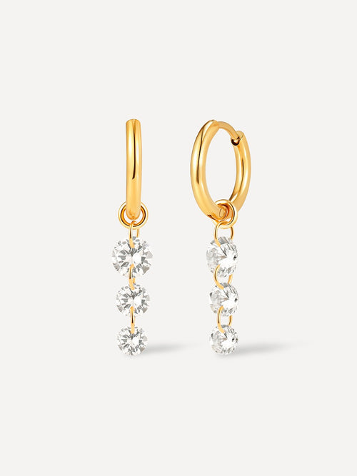 Boucles d’oreilles Étoile filante