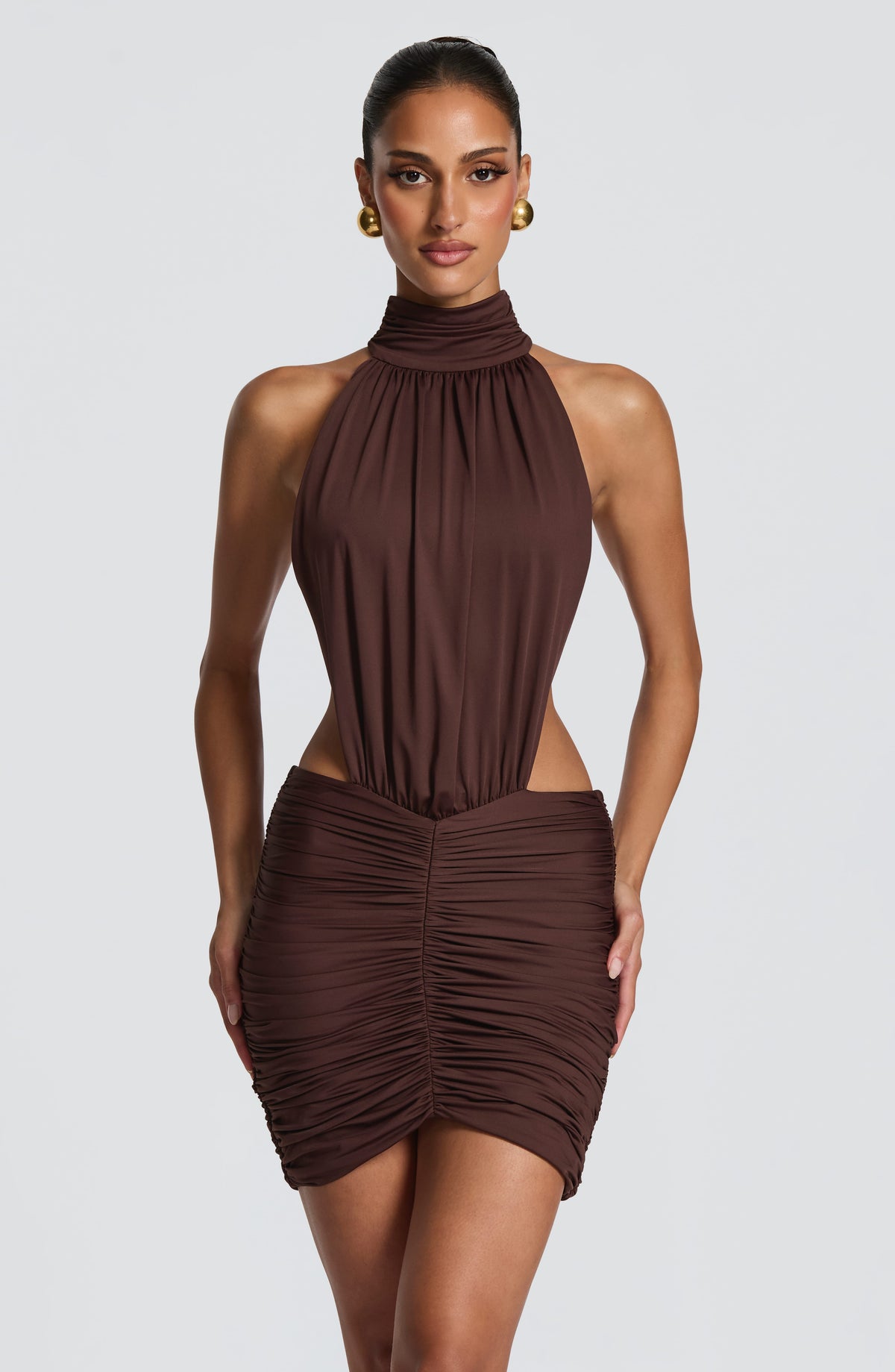 Rocío | Robe mini froncée
