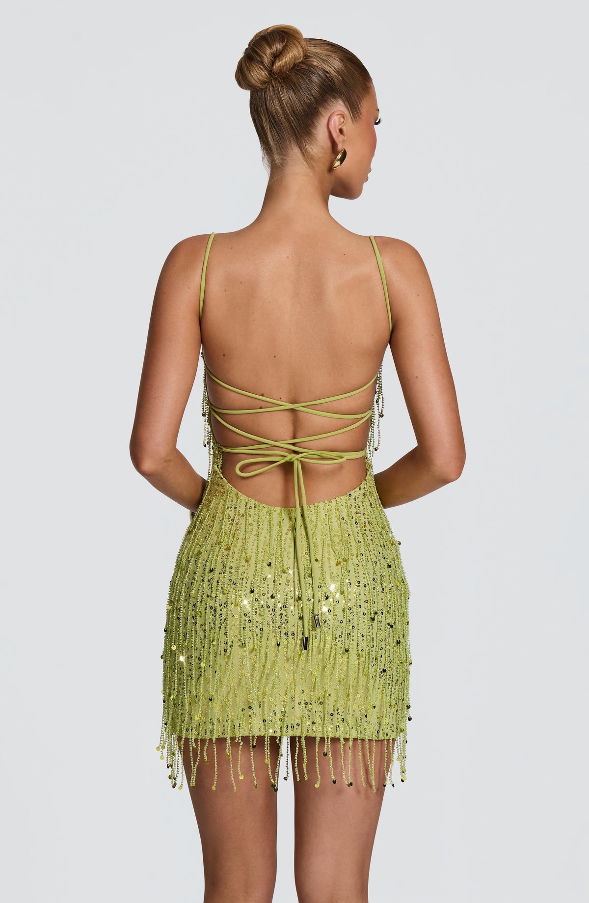 Nuria | Robe mini à sequins – vue 5