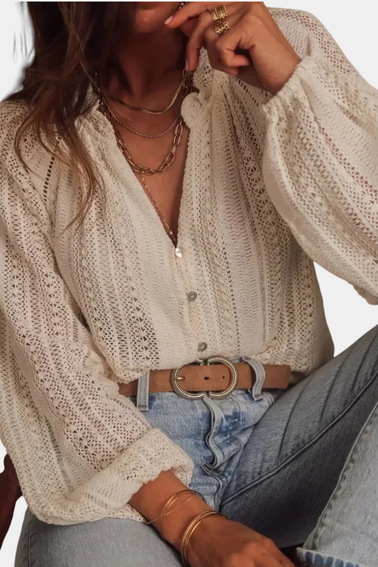 Blouse Hanalei - Beige