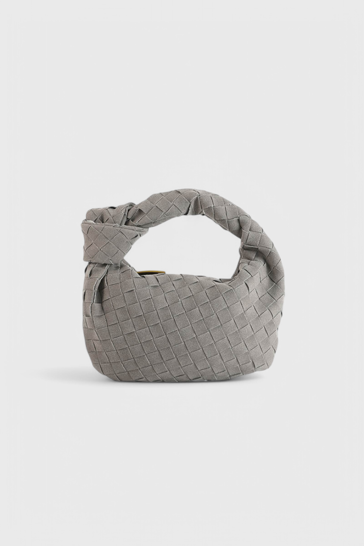 Remi Sac Mini Woven con Detalle de Nudo