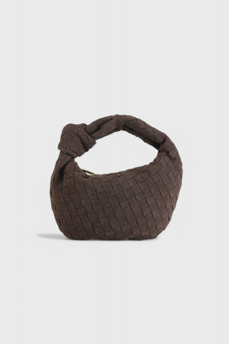 Remi Sac Mini Woven con Detalle de Nudo