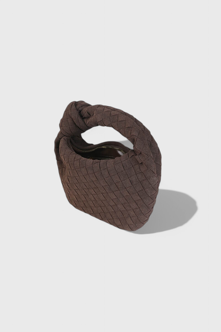 Remi Sac Mini Woven con Detalle de Nudo