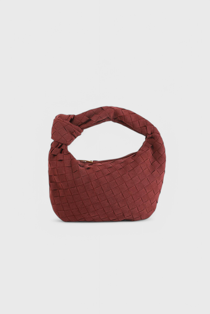 Remi Sac Mini Woven con Detalle de Nudo