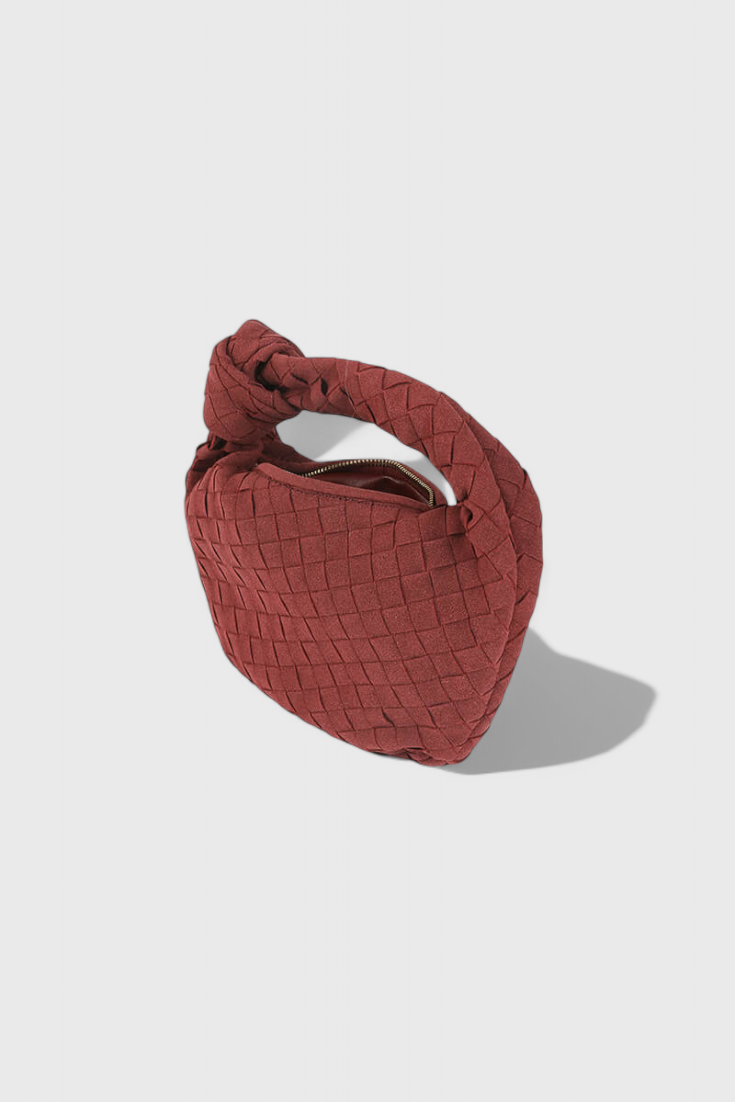 Remi Sac Mini Woven con Detalle de Nudo