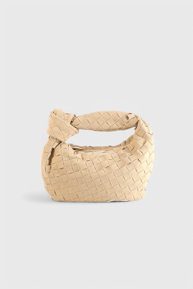 Remi Sac Mini Woven con Detalle de Nudo