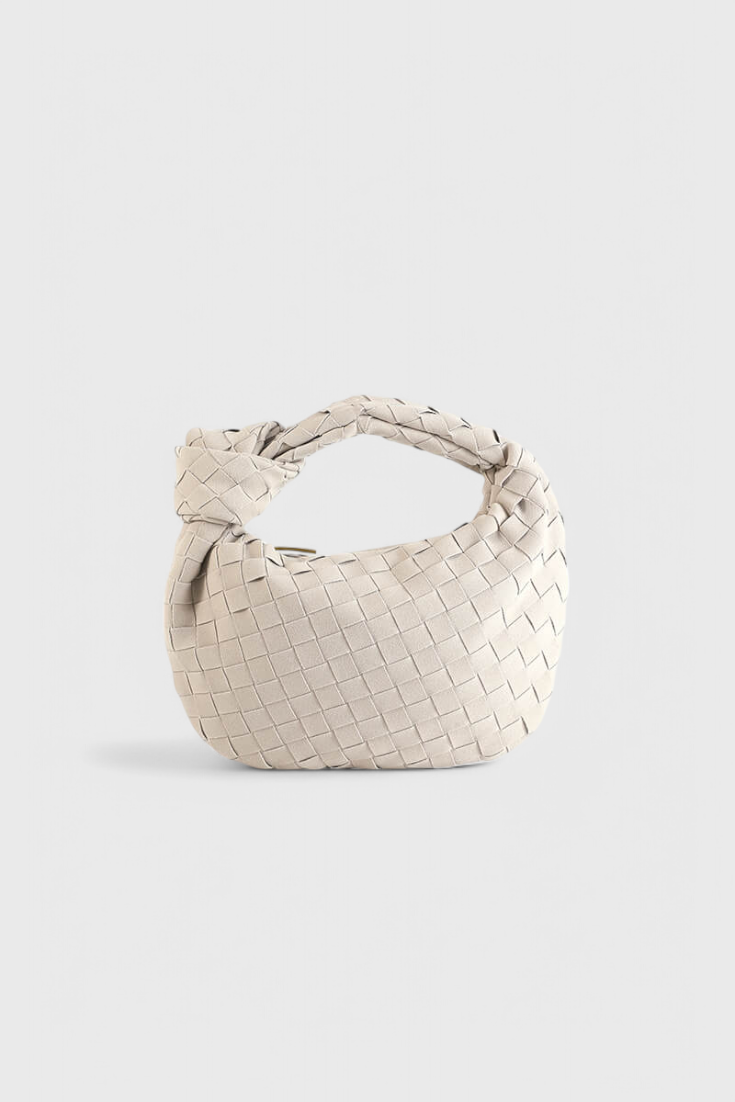 Remi Sac Mini Woven con Detalle de Nudo