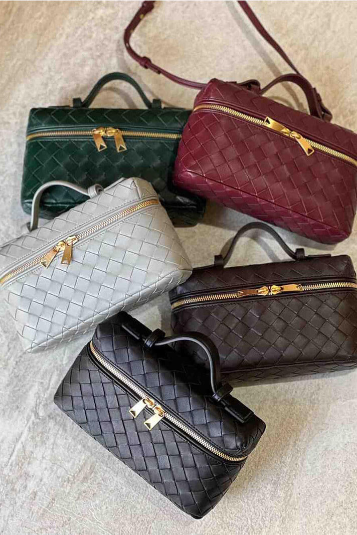 Milla Sac Mini Woven con Accesorios Dorados