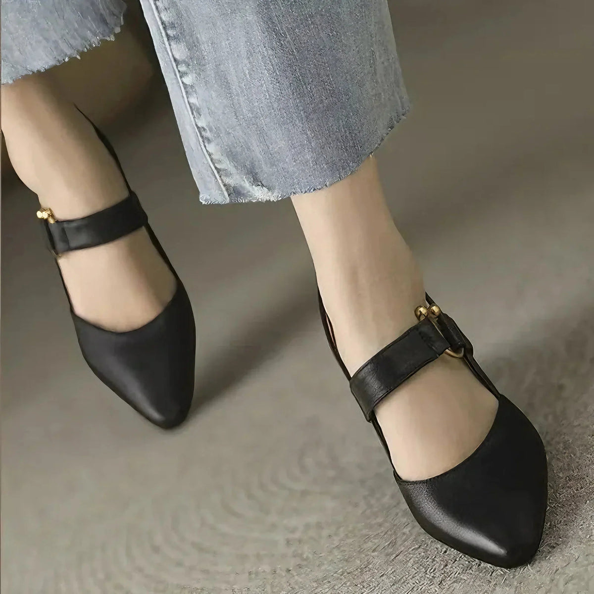 Divina | Mules à talon confortables