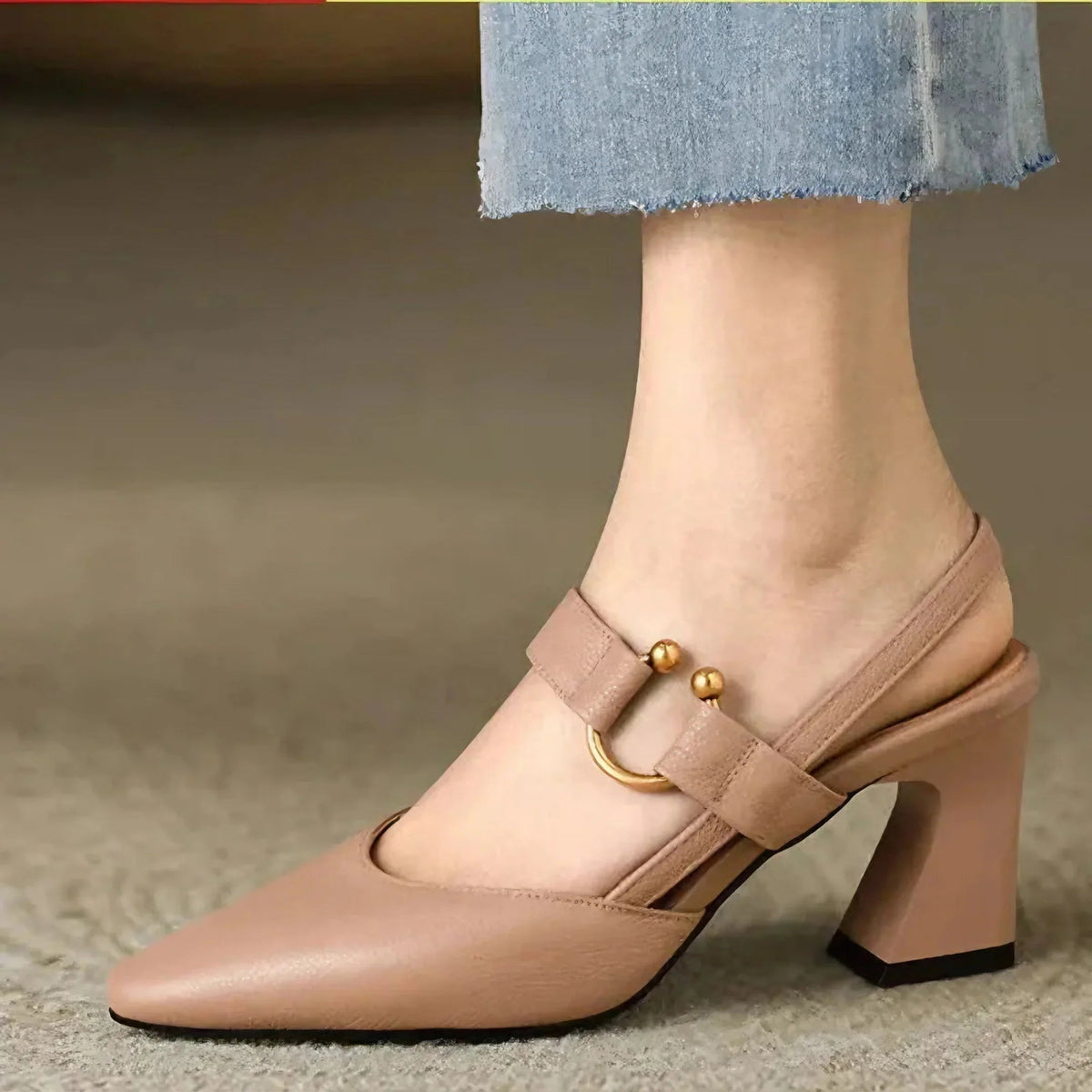 Divina | Mules à talon confortables