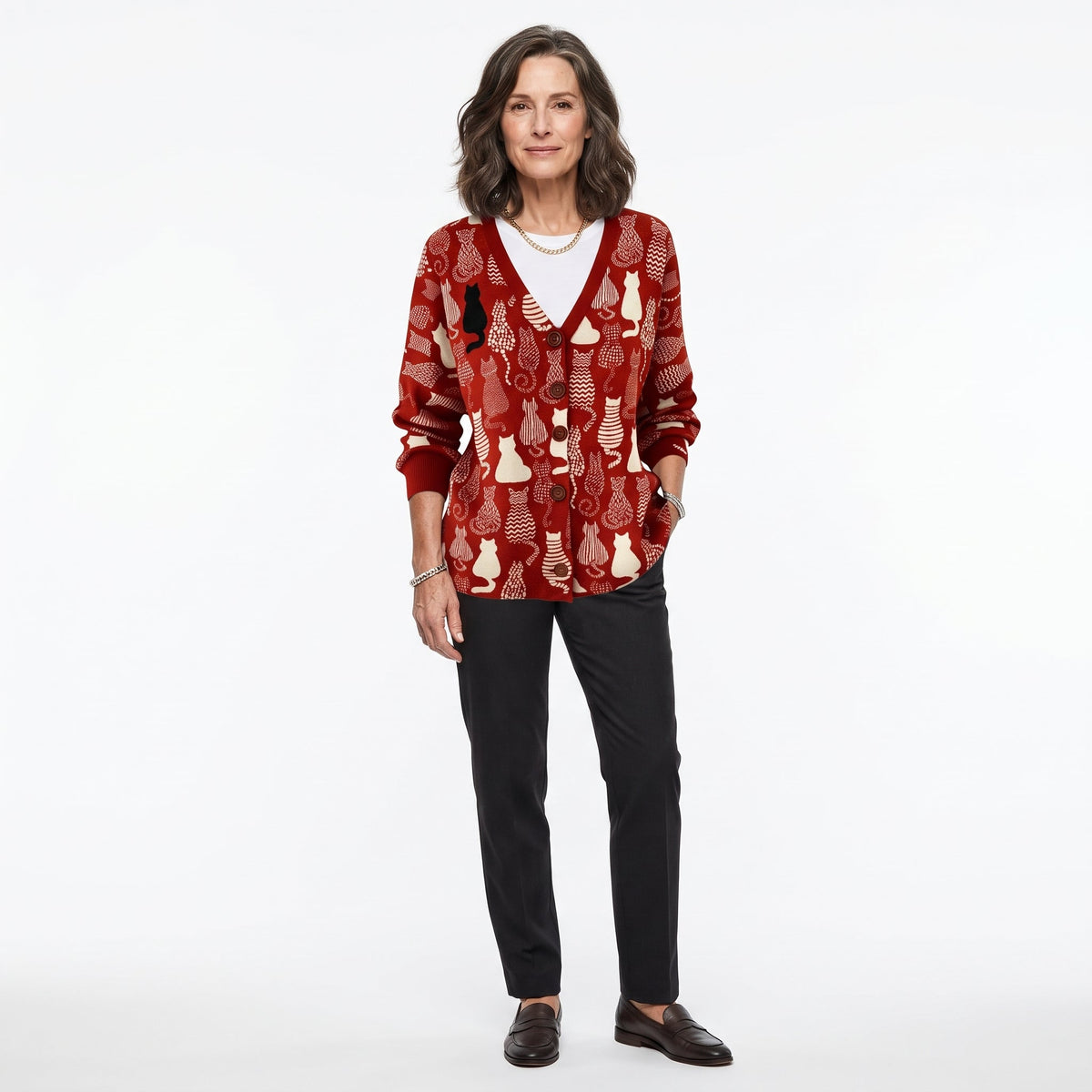 Vittoria | Cardigan en maille à boutons