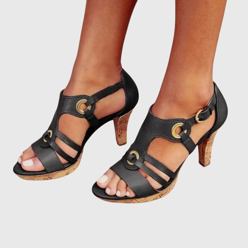 Carla | Sandales à talon confortables