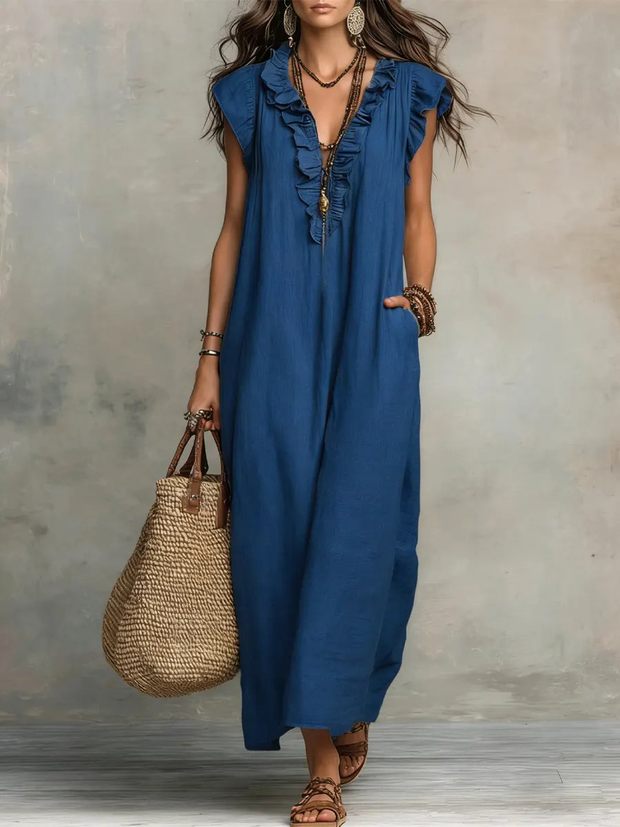 Cecilia | Robe longue – vue 8