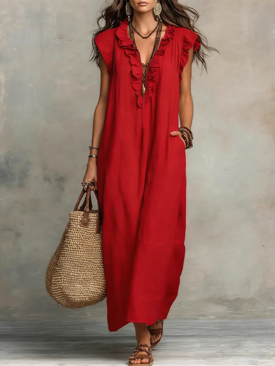 Cecilia | Robe longue – vue 10