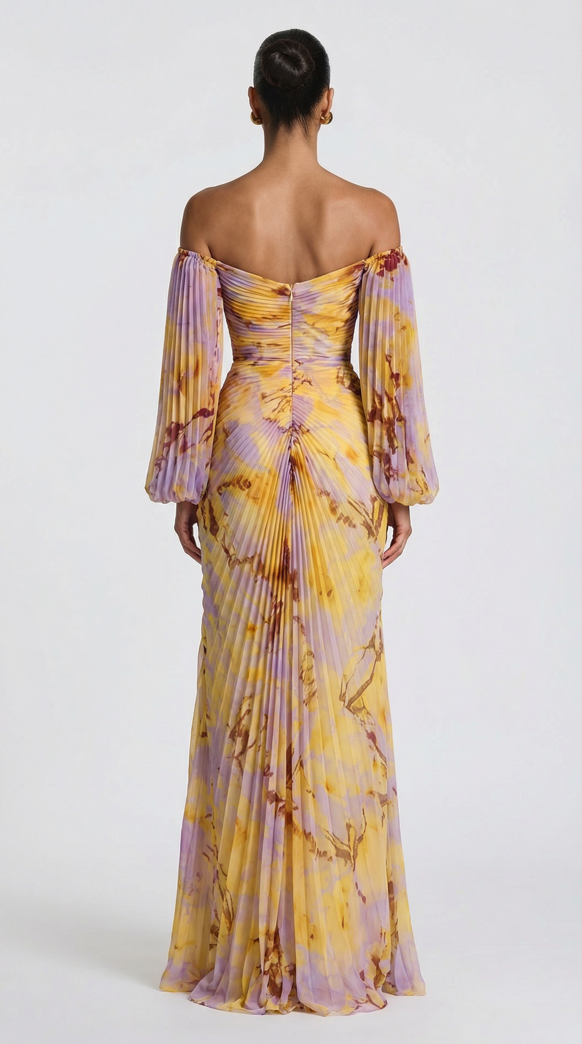 Robe à col V – vue 2