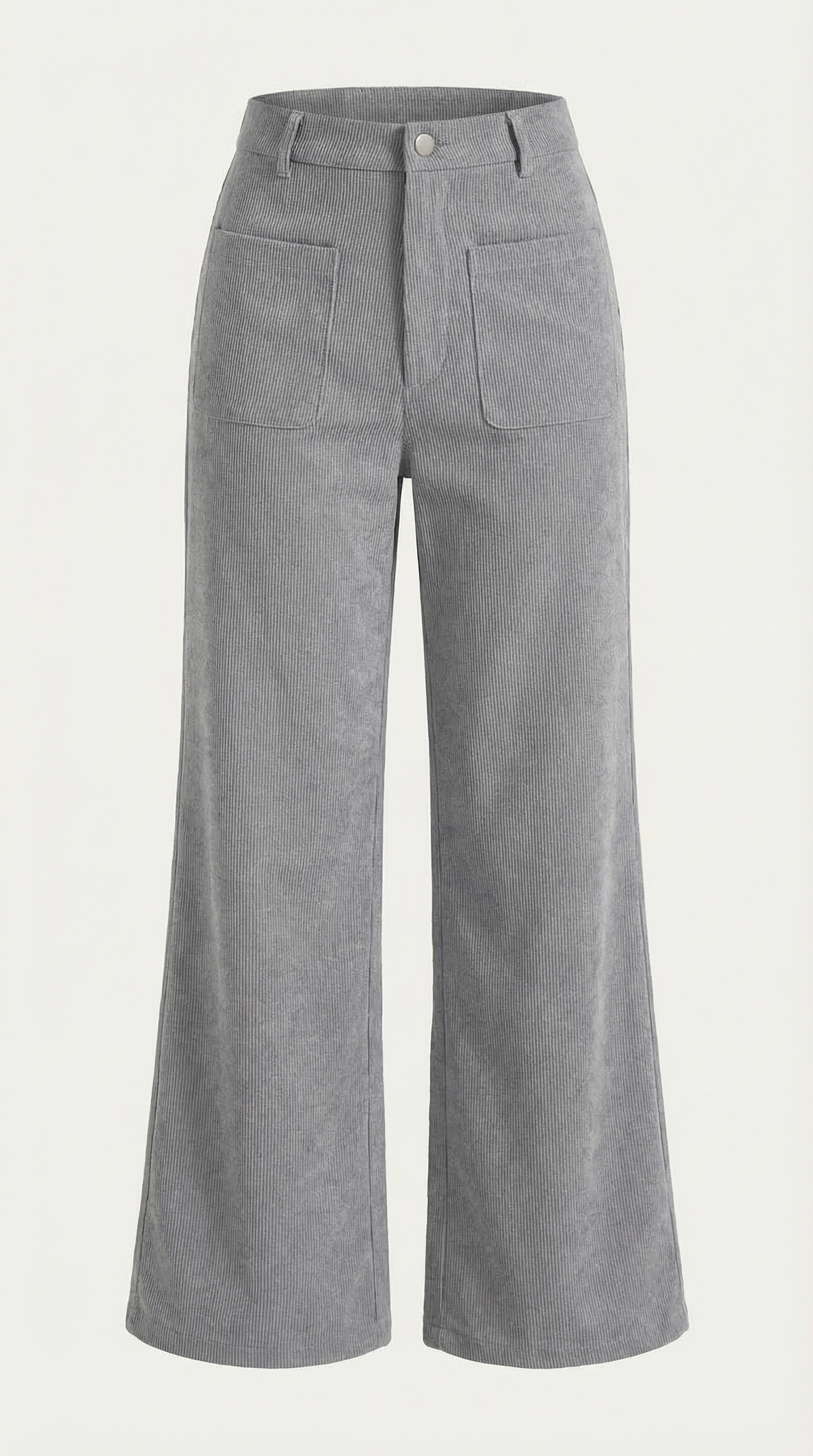 Allison | Pantalon en velours côtelé jambe large