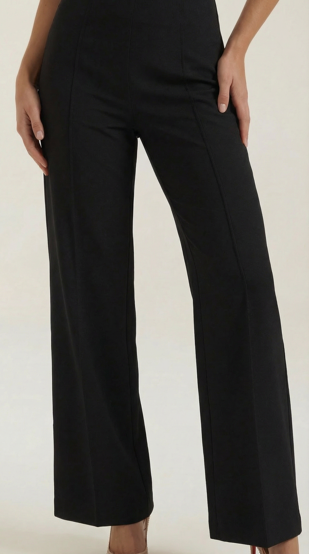 Brooke | Pantalon baggy taille mi-haute