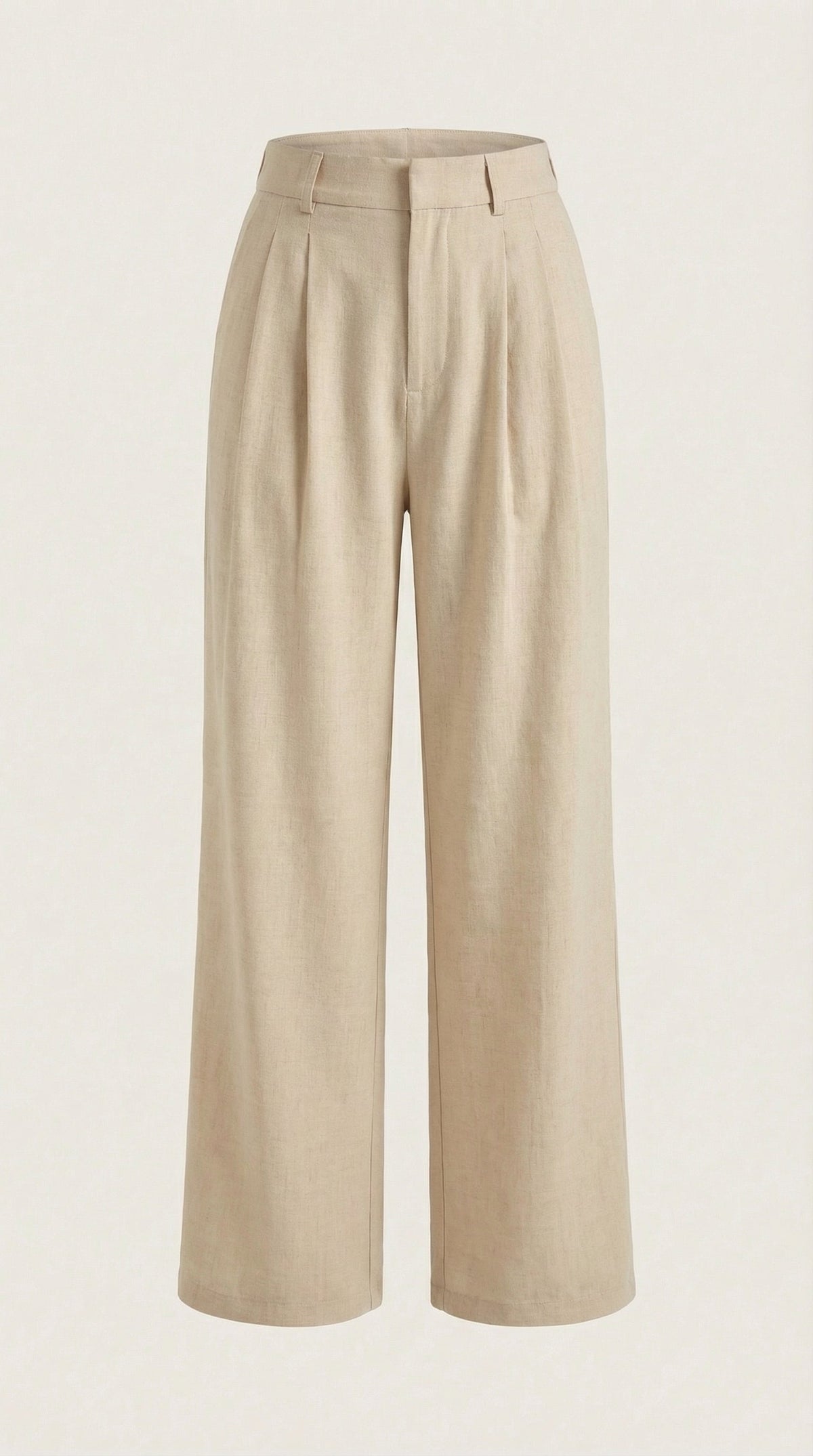 Courtney | Pantalon plissé taille haute