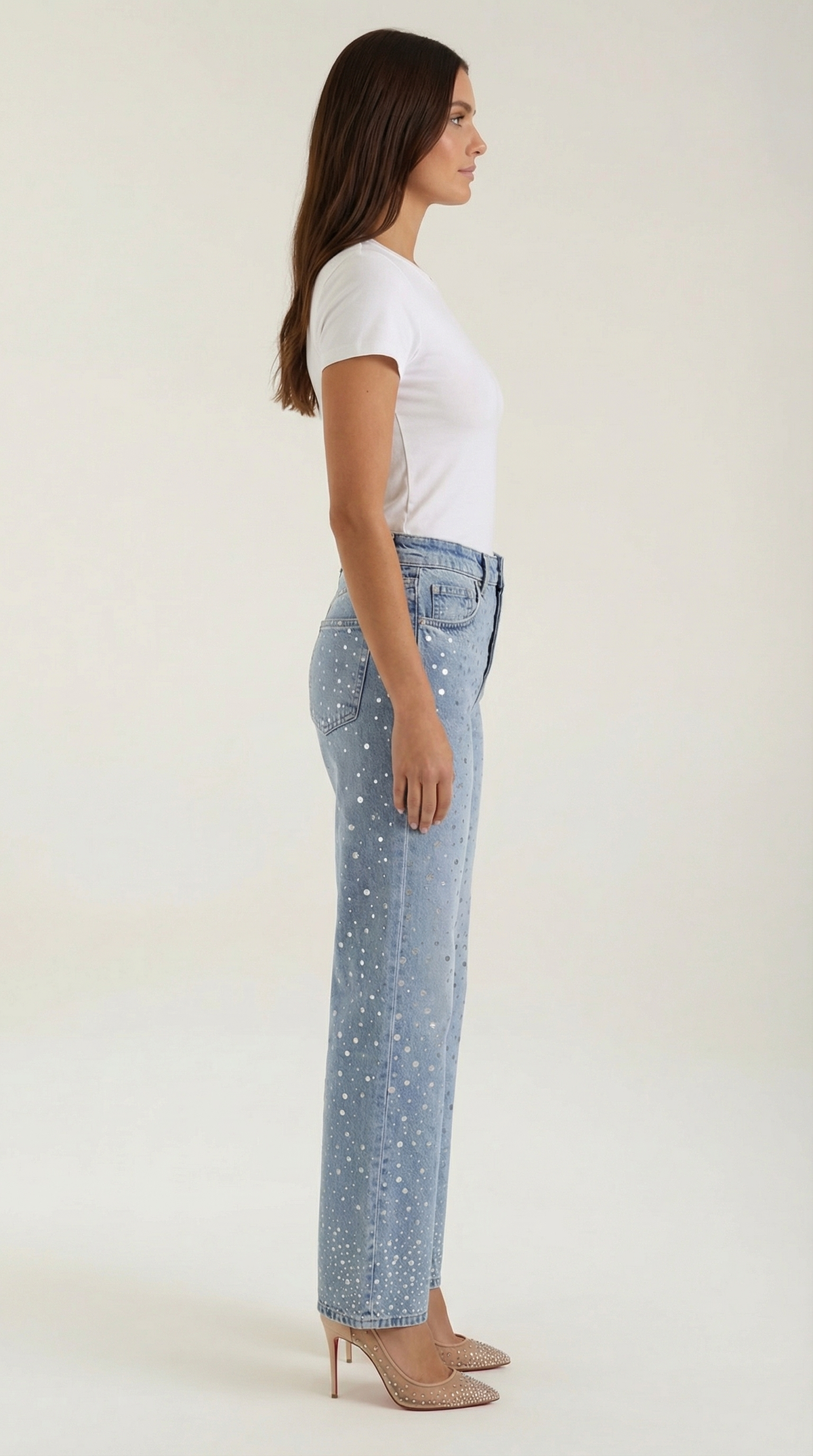 Dawn | Jean baggy scintillant