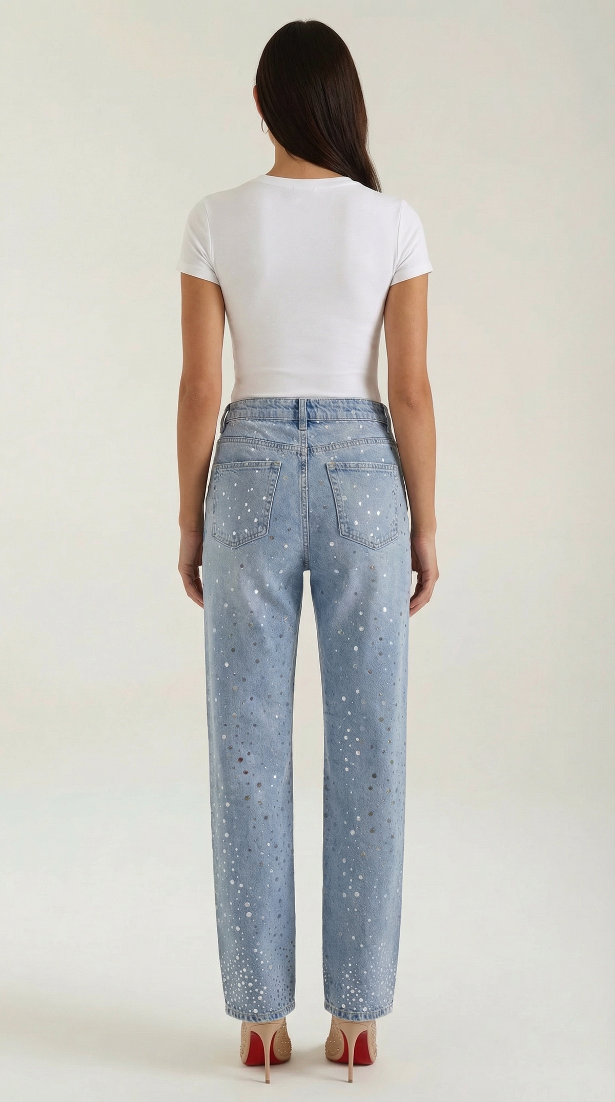 Dawn | Jean baggy scintillant