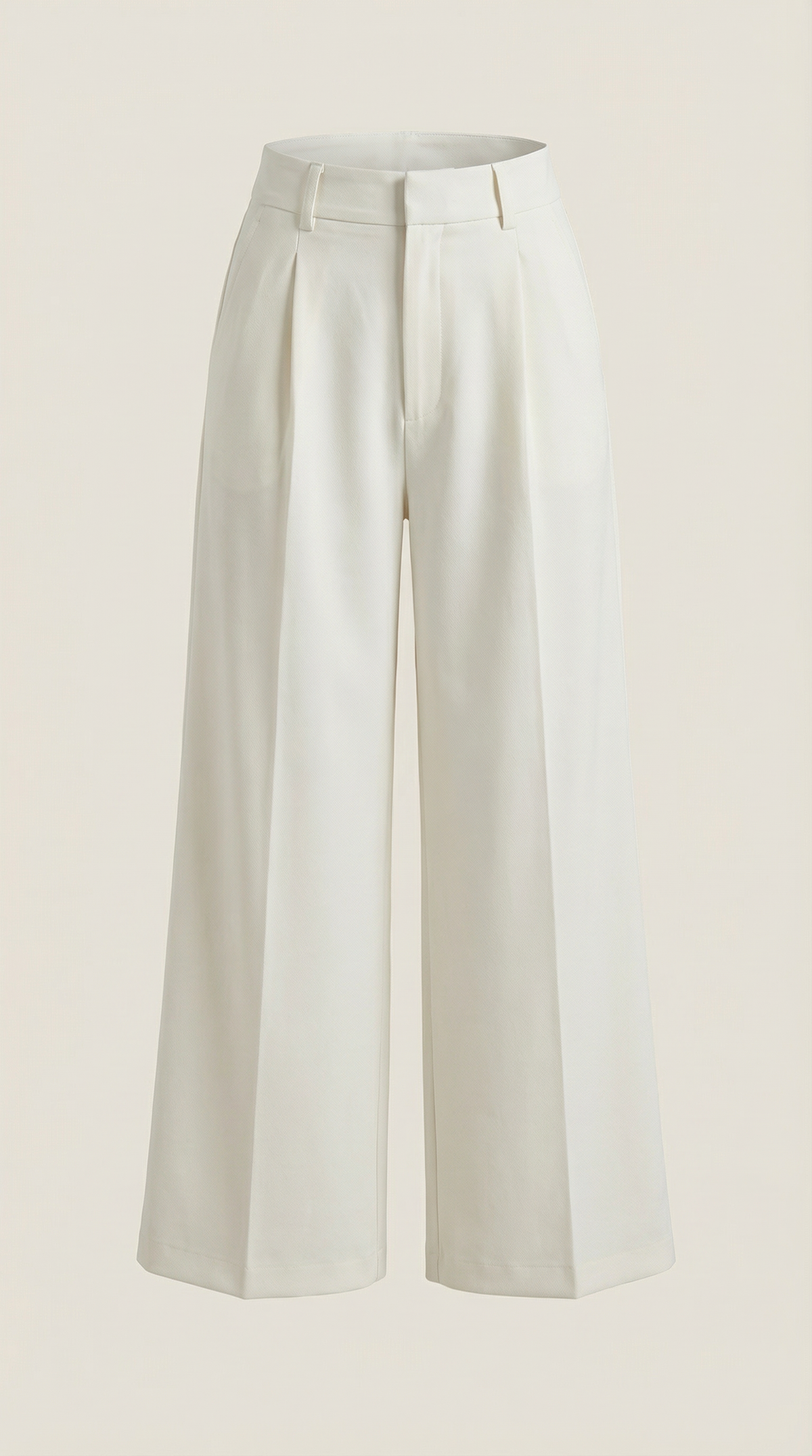 Emma | Pantalon plissé jambe large