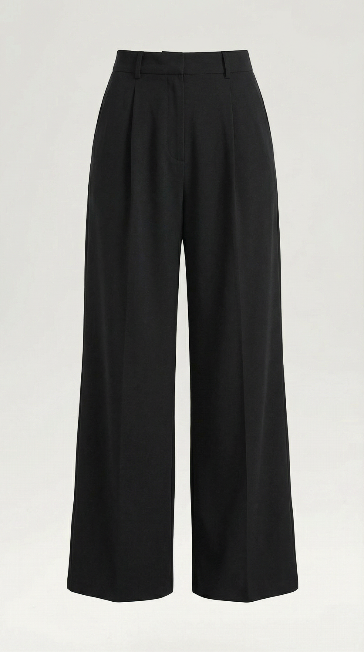 Hazel | Pantalon taille haute jambe large