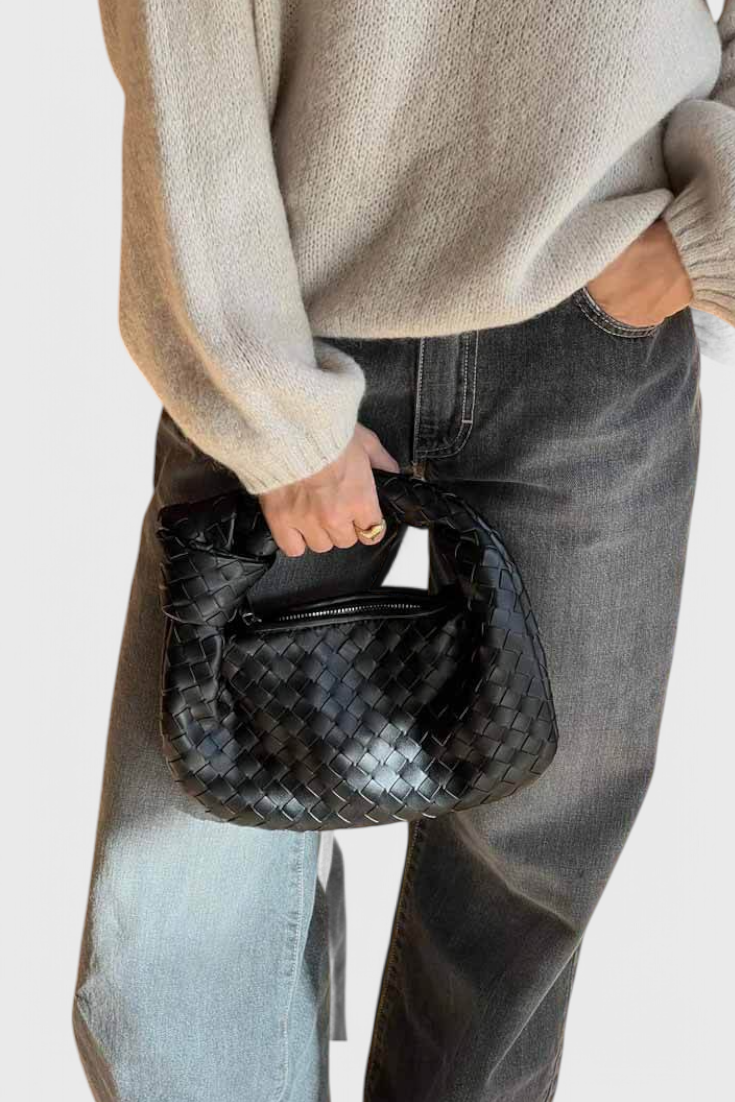 Sage Sac Satchel Mini Woven