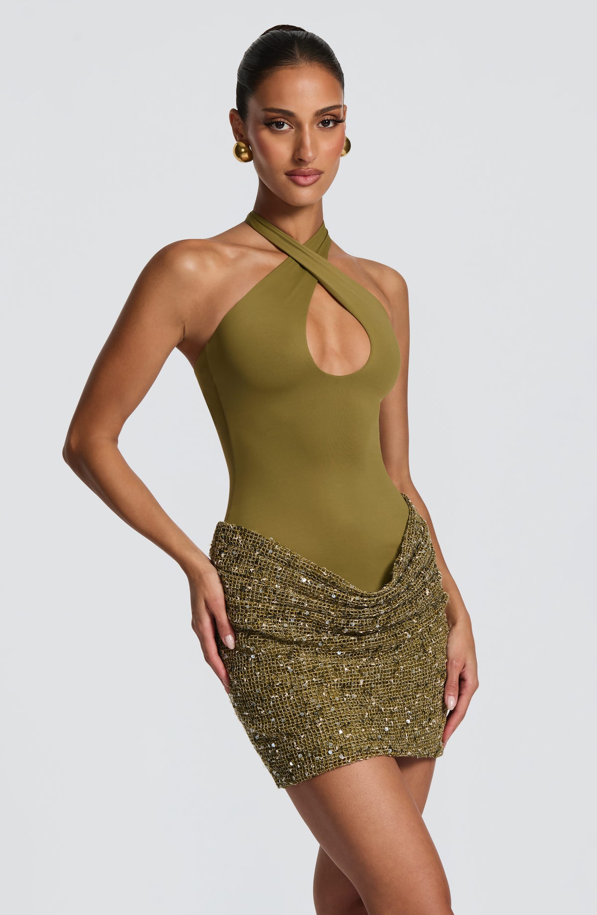 Marisol | Robe mini à sequins – vue 3
