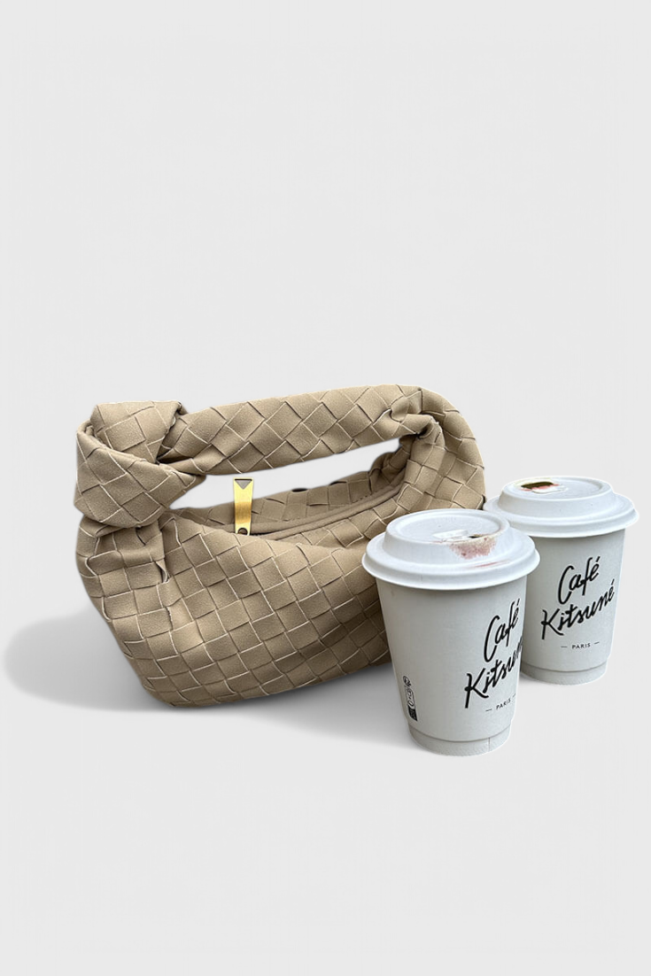 Remi Sac Mini Woven con Detalle de Nudo