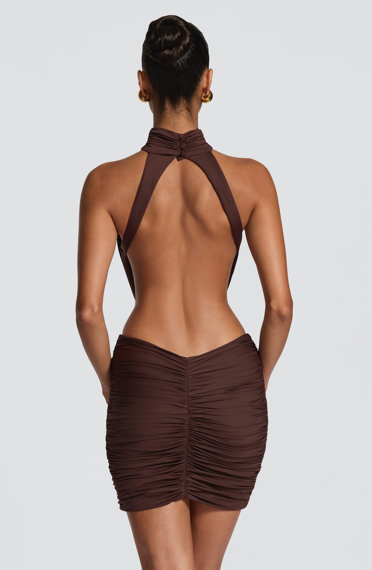 Rocío | Robe mini froncée – vue 2